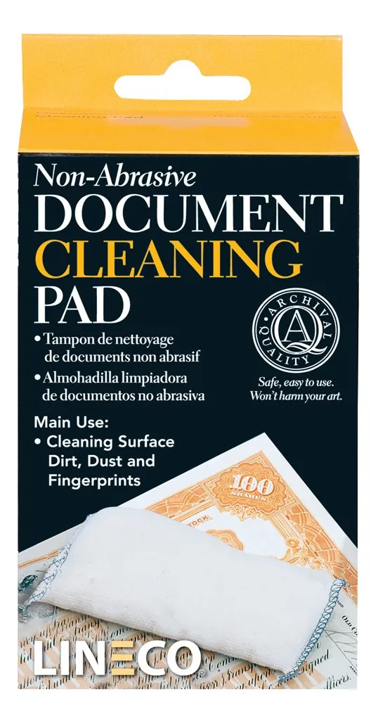 Almohadilla de Limpieza Profesional para Documentos Blancos Claros | Limpieza Efectiva y Suave | Ideal para Oficina y Hogar