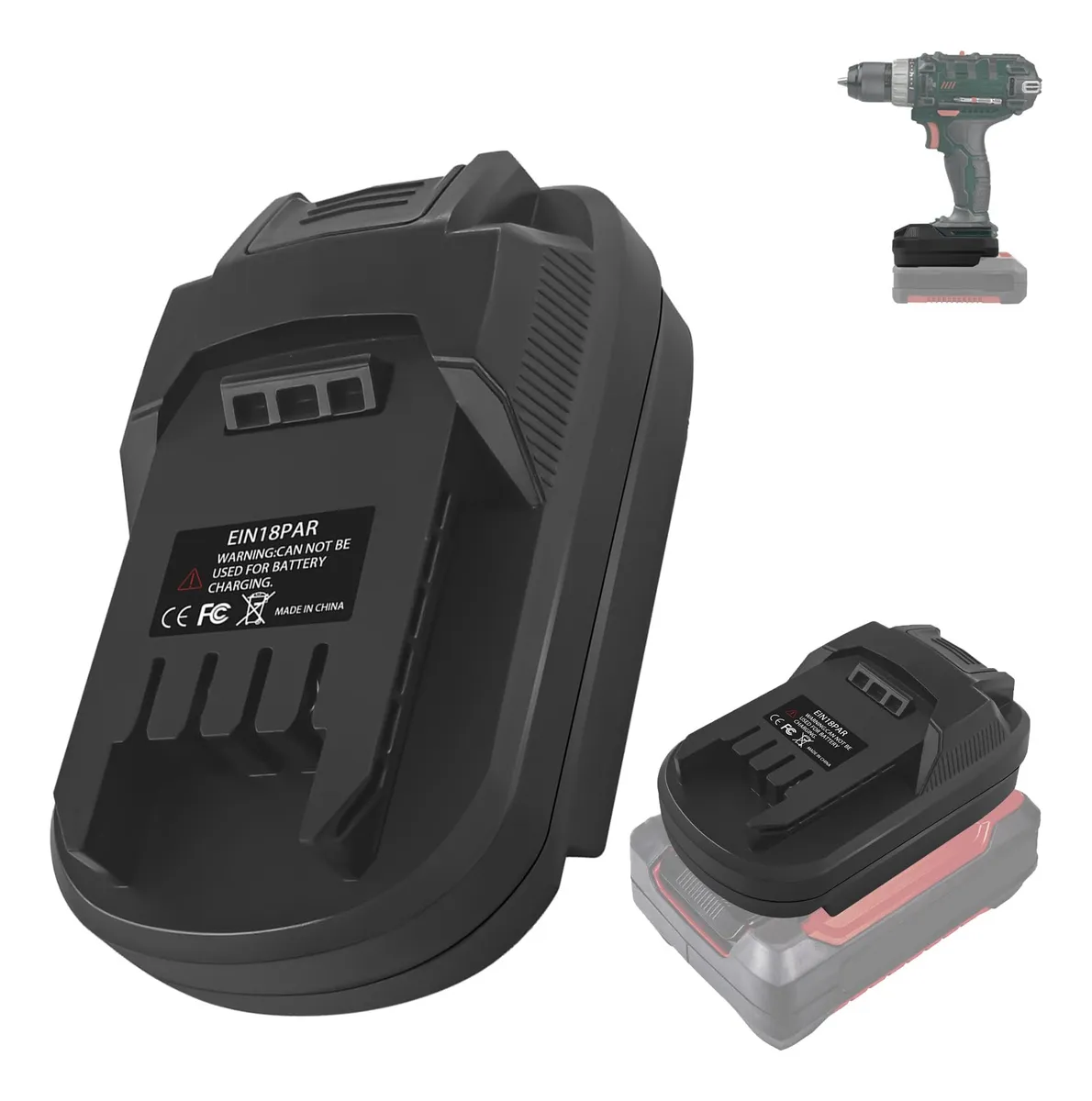 Adaptador de Batería Compatible Einhell a Parkside 20V - Convierte Tus Herramientas Inalámbricas - Máxima Compatibilidad y Rendimiento