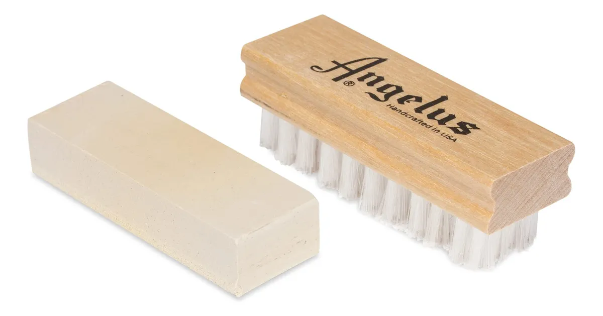 Kit Limpiador Profesional para Calzado Suede y Nubuck (Blanco) - Cuidado y Protección para Zapatillas y Botas - Talla Única