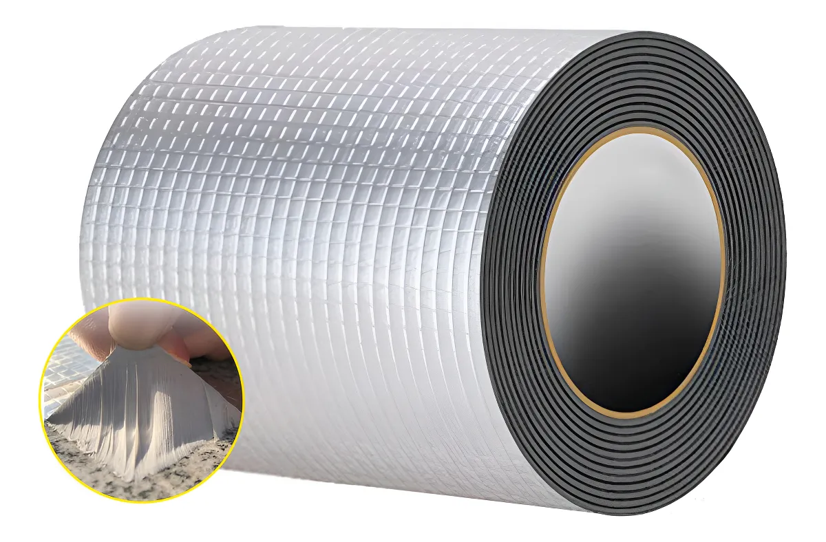 Cinta de Butilo Impermeable Autoadhesiva para Reparación de Techos, Tuberías y Superficies - Sellado Resistente y Duradero