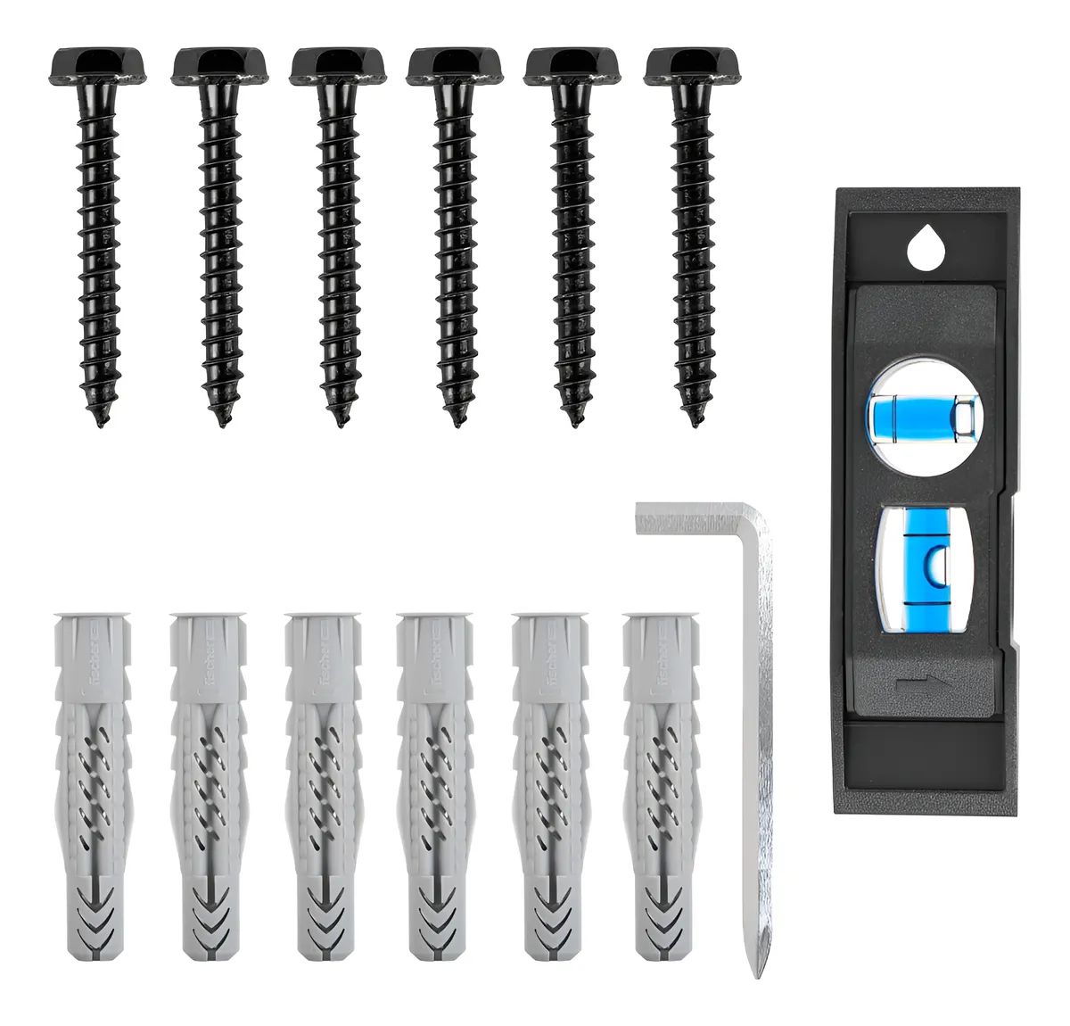 Kit Completo de Pernos y Tornillos para Soporte de Televisión - Montaje Seguro y Profesional de tu TV, Accesorios Universales Compatibles