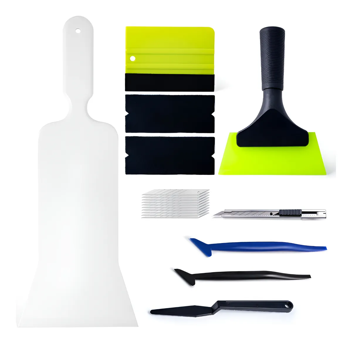 Kit Completo Tintura Parabrisas y Ventanas para Vehículos "Bulldozer" - Fácil Instalación y Alta Durabilidad - Incluye Accesorios Esenciales