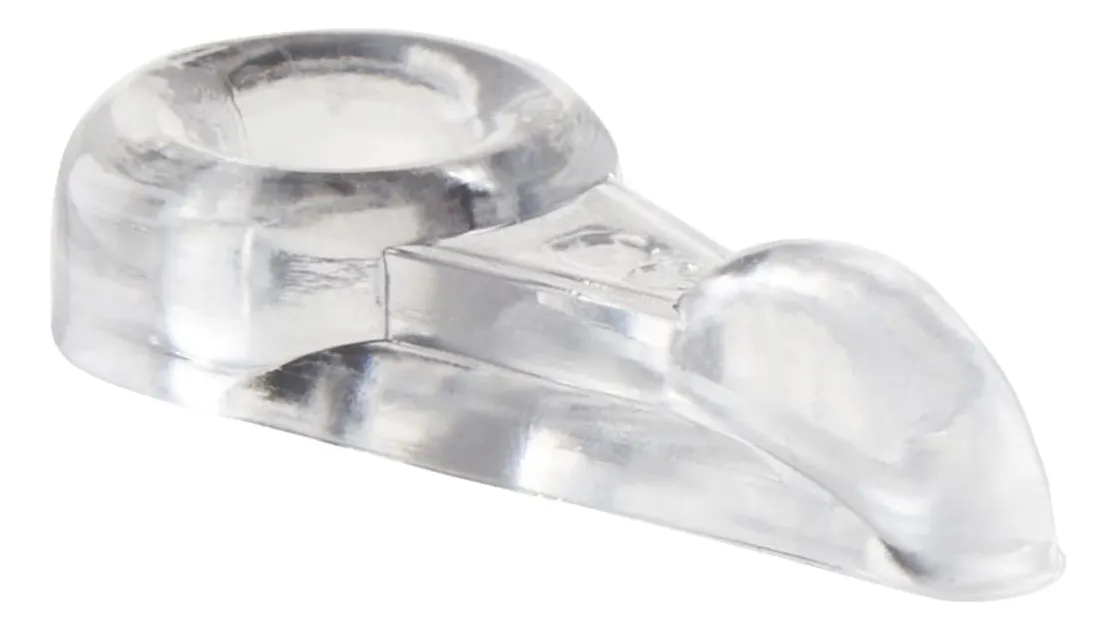 Pack 8 Unidades Clip Panel Puerta Acrílico Transparente para Instalación Segura y Fácil - Organiza tu Hogar y Oficina