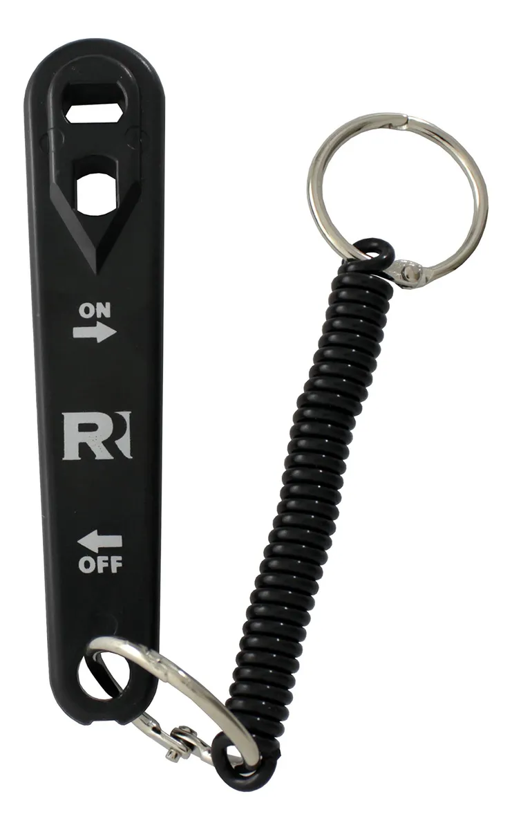 Kit 5 Piezas Llave de Oxígeno para Cilindro de Plástico con Cuerda | Herramienta Esencial para Manipulación Segura