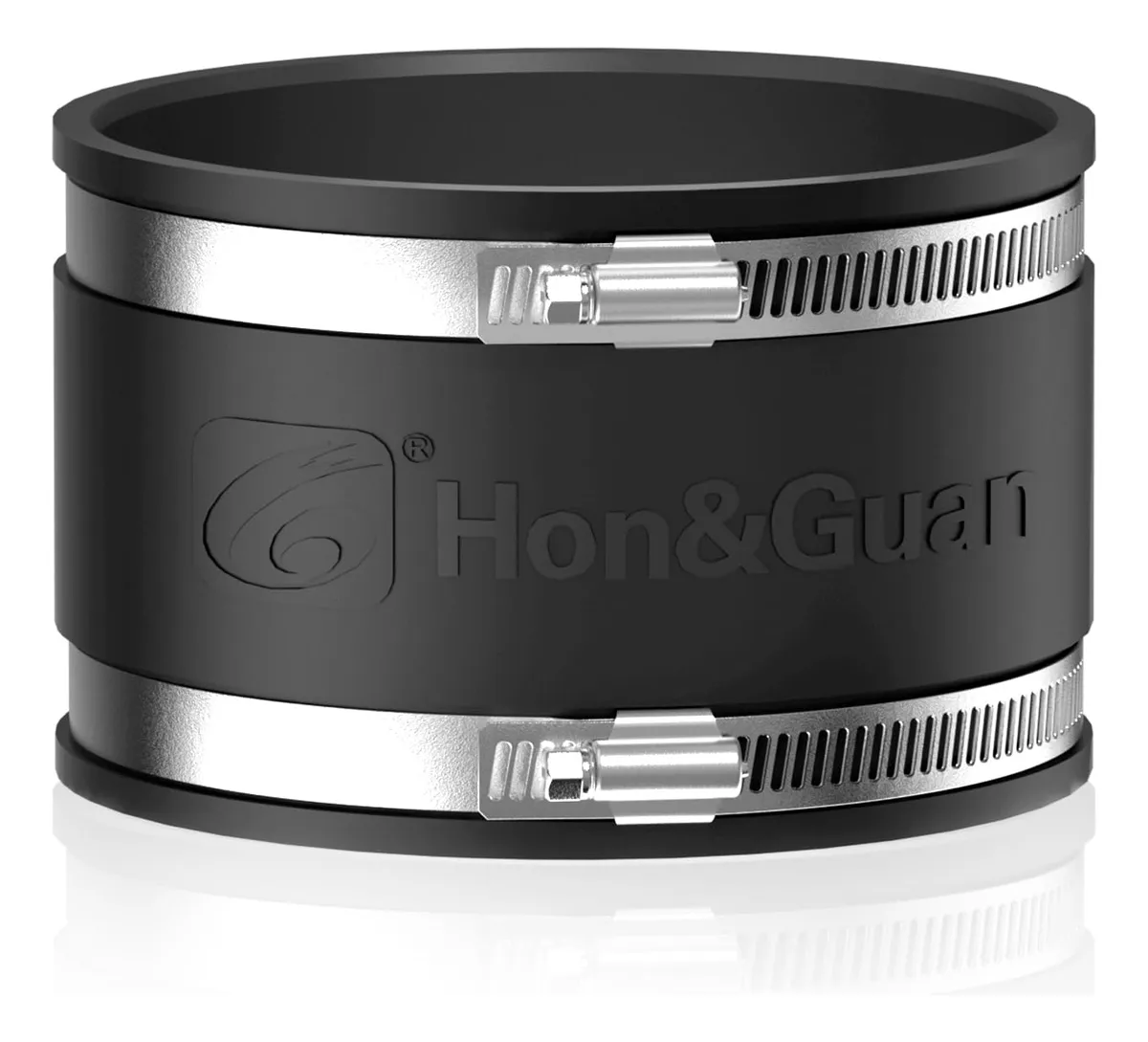 Abrazadera de Reducción de Ruido de Goma Negra para Tubos PVC | Silenciosa y Duradera | Instalación Sencilla | Alta Resistencia