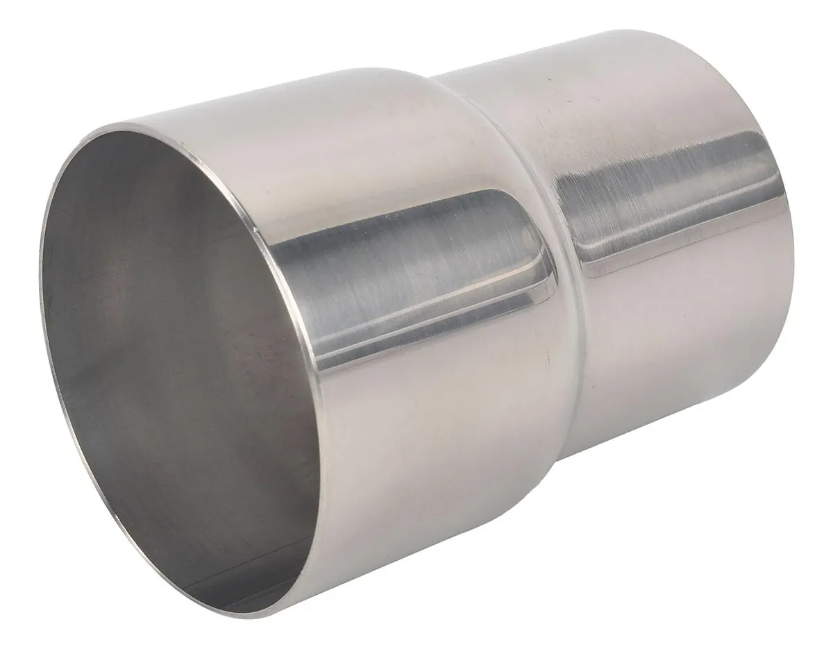 Adaptador Reductor Tubo Escape 2.5 a 3 Pulgadas Acero Inoxidable de Alta Resistencia para Modificaciones de Vehículos - Conexión Segura y Duradera