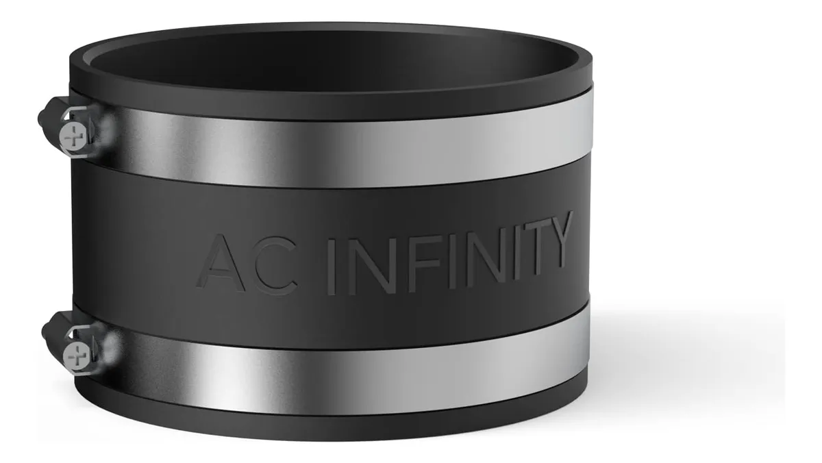 Abrazadera de Reducción de Ruido para Ventilador de 4 Pulgadas: Silenciosa, Eficiente y Duradera para tu Sistema de Extracción y Ventilación