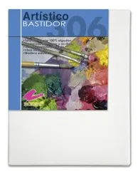 Bastidor de Tela Rodart Económico para Pintura y Arte - Lienzo Profesional 50 x 60 cm para Artistas y Decoración