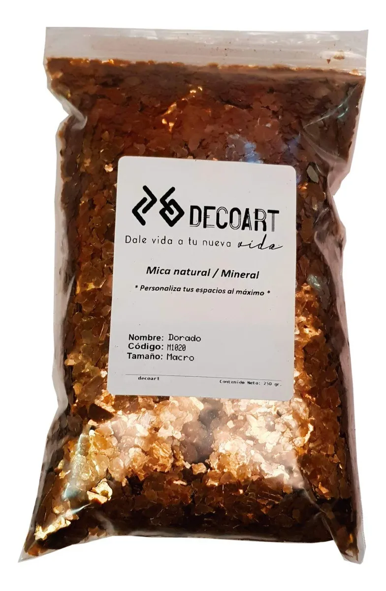 Hojuelas de Mica Mineral Natural DecoArt para Resina Epoxi: Pigmentos Brillantes y Efectos Metálicos para Manualidades, Joyería y Decoración de Superficies