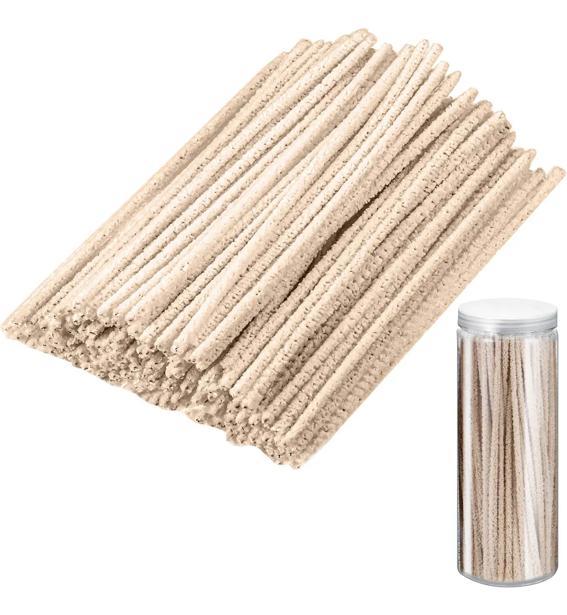 150 Limpiadores de Tubos de Chenilla Premium para Manualidades y Limpieza Profunda | Materiales Artísticos y Hogar