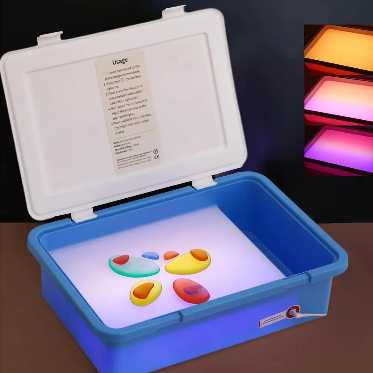 Mesa de Luz Interactiva para Niños: Dibujo Educativo y Creativo con Lápiz Óptico Digital LED - Ideal para Pequeños Artistas