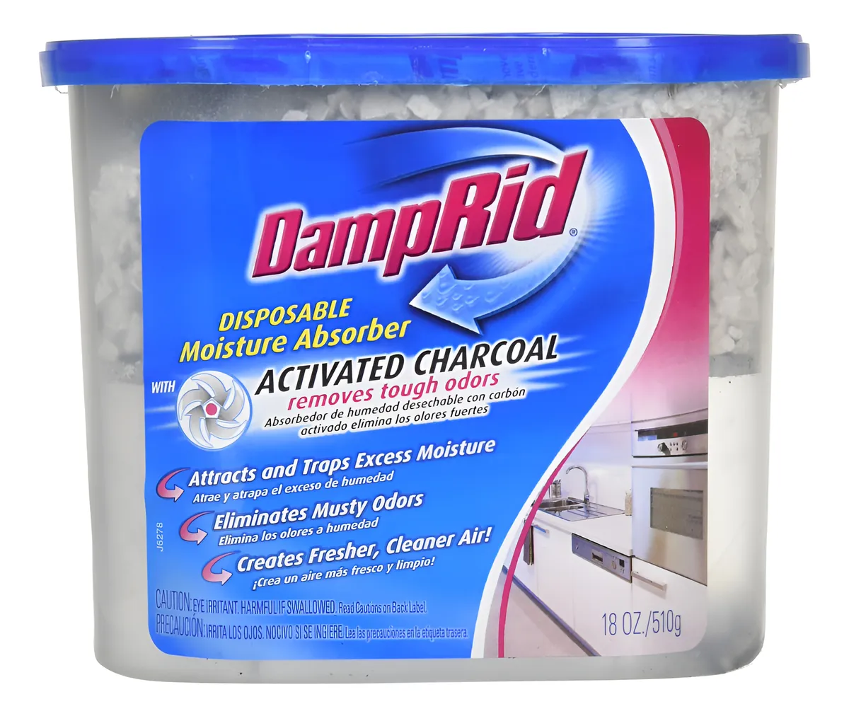 Absorbente de Humedad con Carbón Activado Paquete de 3 | Control de Olores y Humedad | Hogar, Coche, Armarios | Solución Eficaz y Duradera