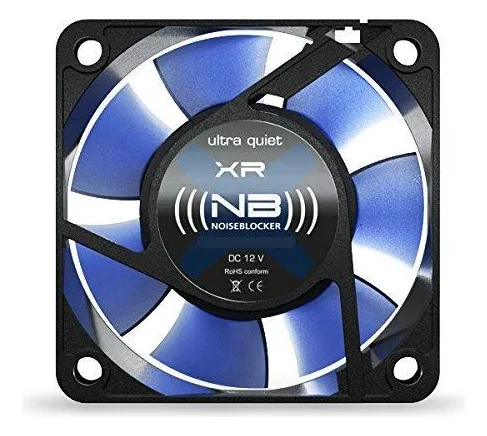 Ventilador Silencioso 60x60x25mm 2200 RPM 14.7 dBA para Refrigeración ...