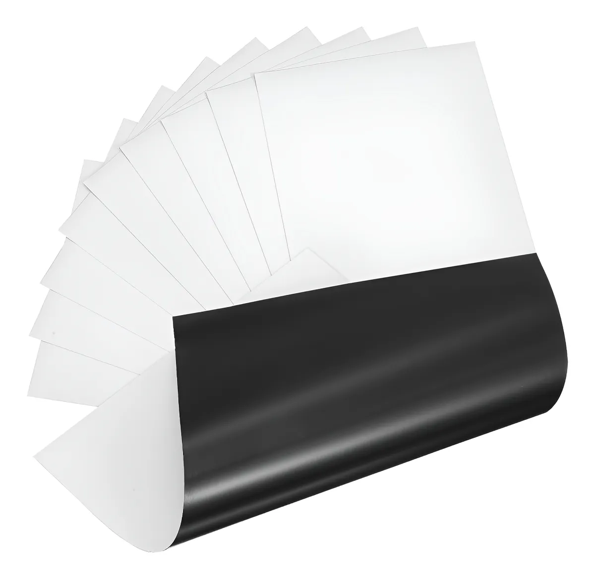 Hojas Magnéticas Imprimibles A4 Flexibles para Manualidades y Proyectos Creativos | Blanco Mate Ideal para Personalizar | Pack Versátil y Duradero para Impresión Láser y de Inyección