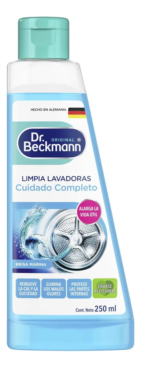 Limpiador Líquido para Lavadoras: Alarga la Vida Útil, Desodoriza y Elimina Suciedad y Residuos - Fórmula Potente para Mantenimiento de Electrodomésticos