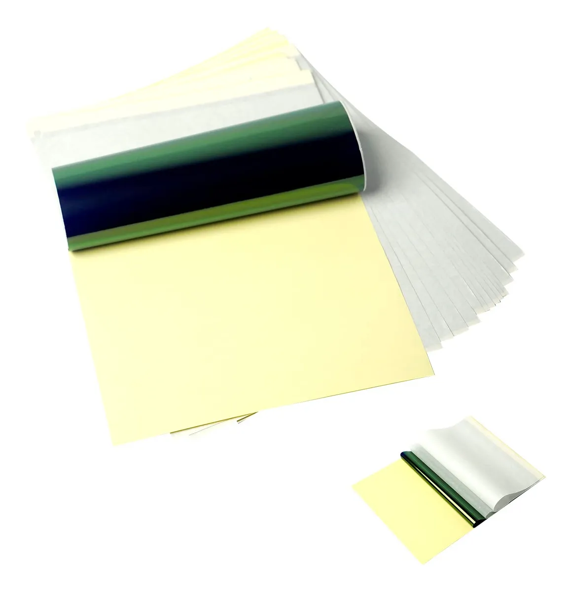 Papel de Transferencia Tatt Ultra HD 4 Capas A4 para Tatuajes Temporales y Artísticos | Alta Definición y Precisión Profesional