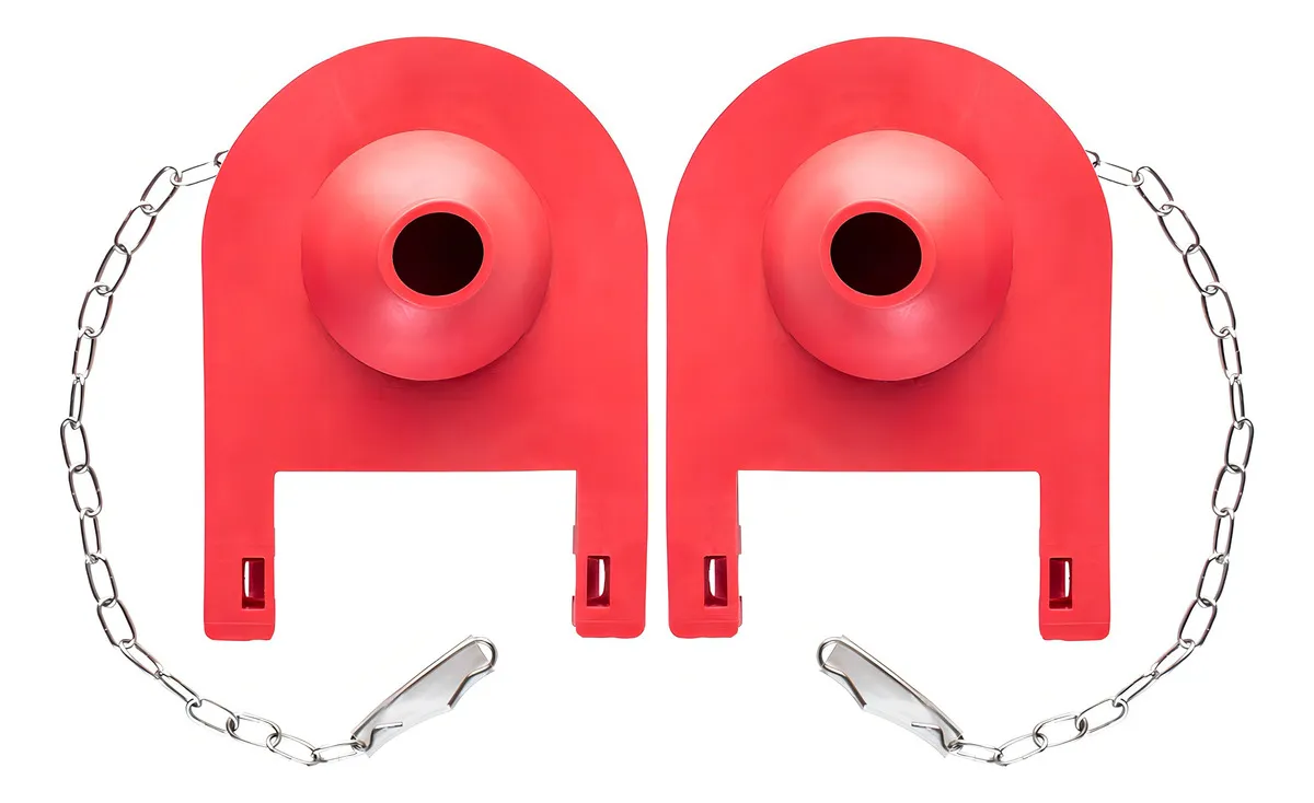 2 Paquetes Válvulas de Descarga para Inodoro de 2 Pulgadas - Repuesto Esencial para Cisterna de Baño - Aletas de Descarga Universal