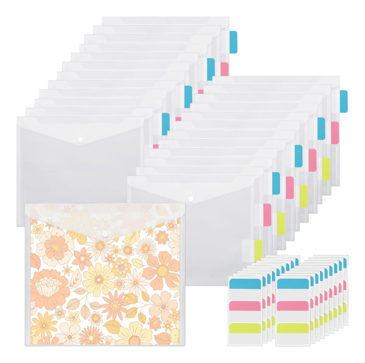 Almacenamiento De Papel Para Álbumes De Recortes 50 Unidades - Protege Tus Recuerdos Con Bolsillos Transparentes Y Duraderos - Ideal Para Scrapbooking Y Coleccionismo