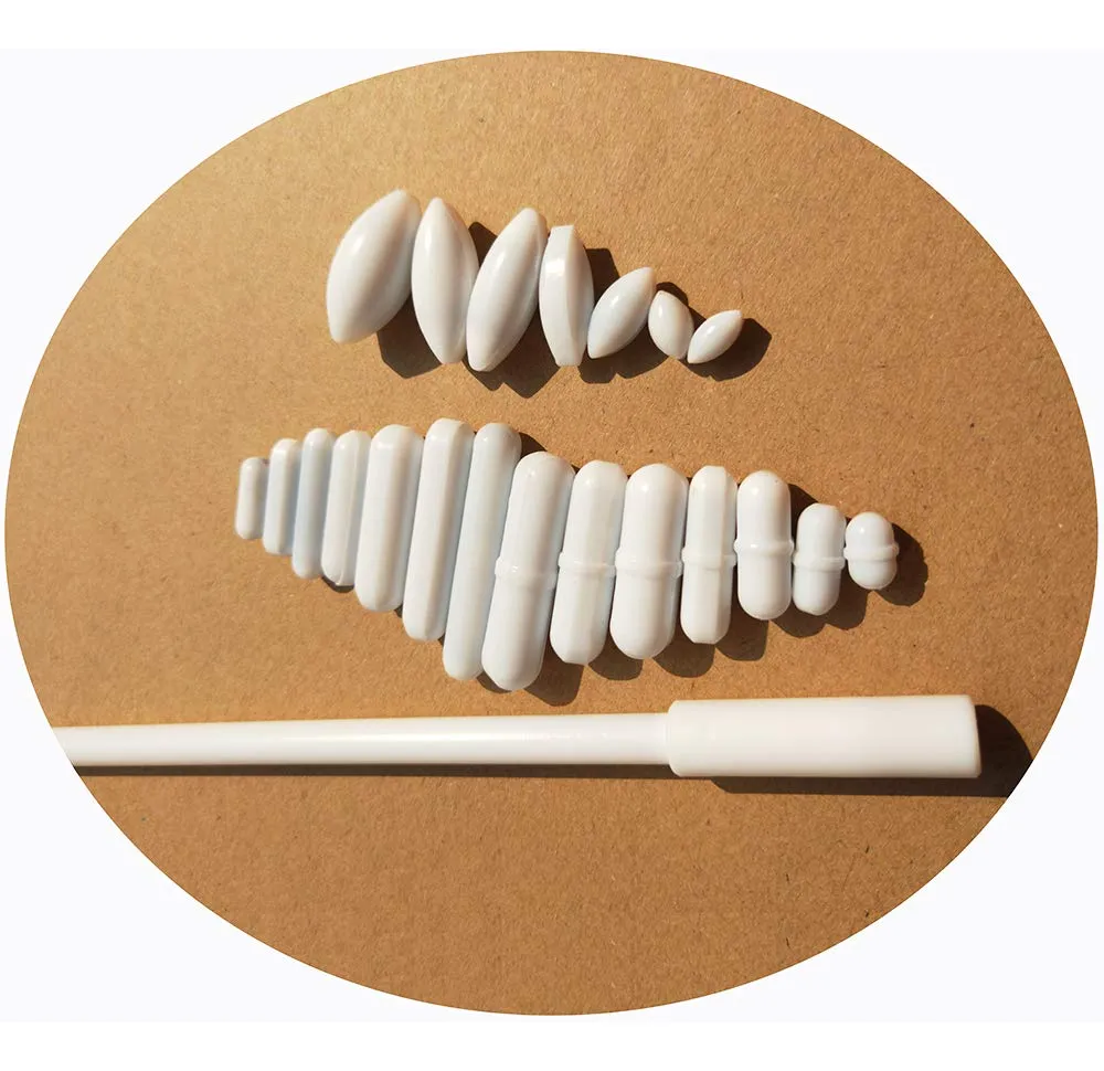 Juego 22 Piezas Barra Agitación Magnética PTFE para Laboratorios y Procesos Químicos | Stirrer Magnético Resistente a Corrosión y Temperatura