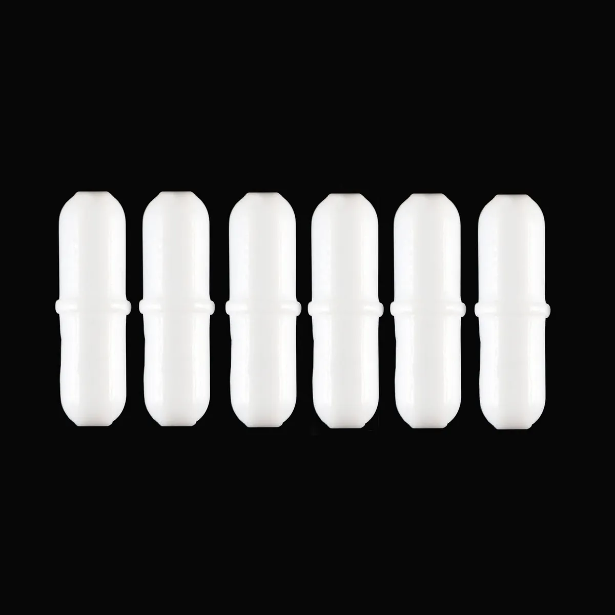 Agitador Magnético PTFE con Barra Giratoria 30mm - Mezcla Precisa para Laboratorio y Procesos Industriales - Color Blanco