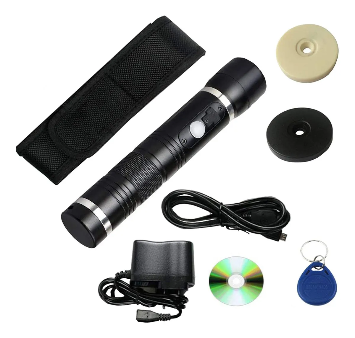 Kit de Patrulla con Protección RFID y Reflector LED - Sistema de Seguridad Avanzado para Control y Monitoreo Eficiente - Duradero y Profesional