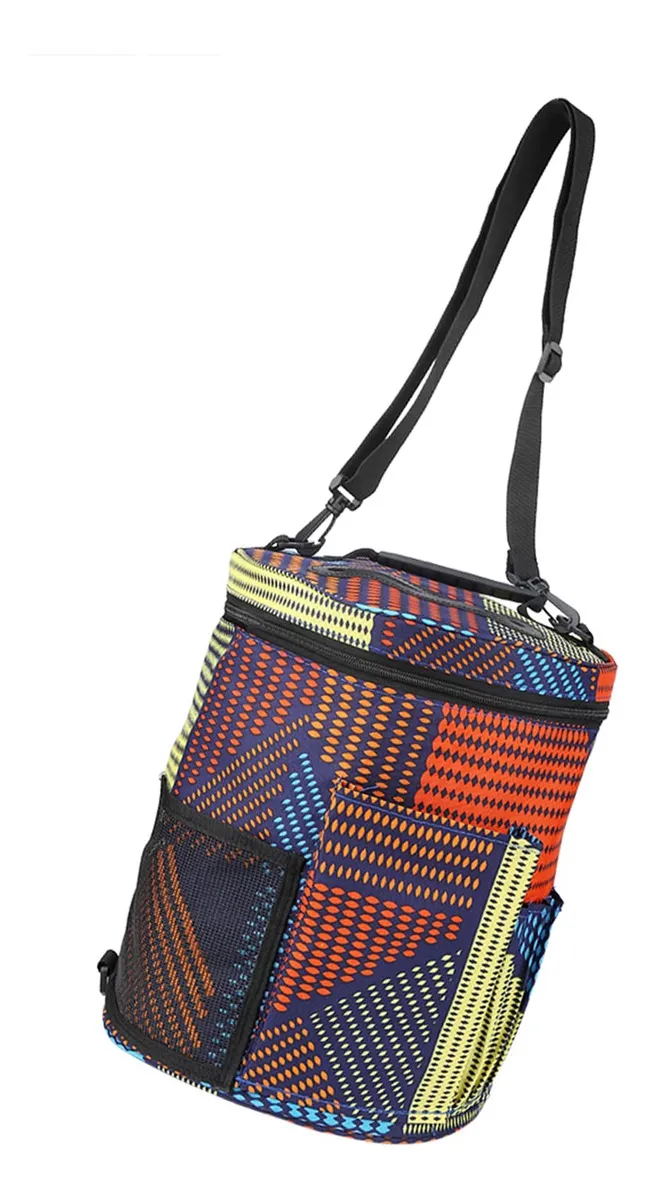 Bolsa Almacenamiento Cilindros y Hilo Tejer - Organizador Premium para Manualidades y Artesanías - Ideal para Lanas, Ovillos y Accesorios de Costura