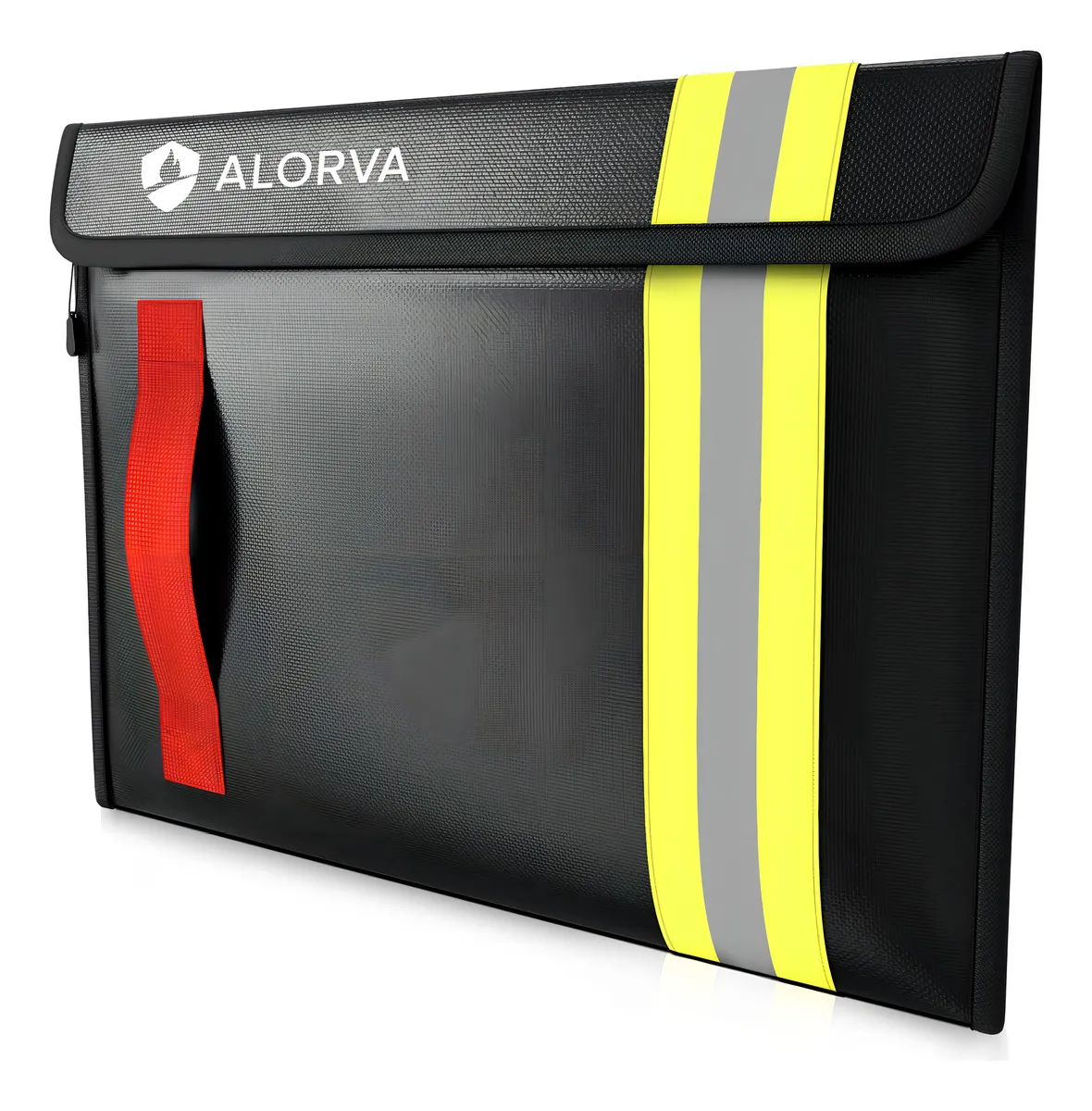 Bolsa de Documentos Ignífuga y Resistente al Agua Negra - Protección Segura para tus Documentos Importantes | Máxima Seguridad