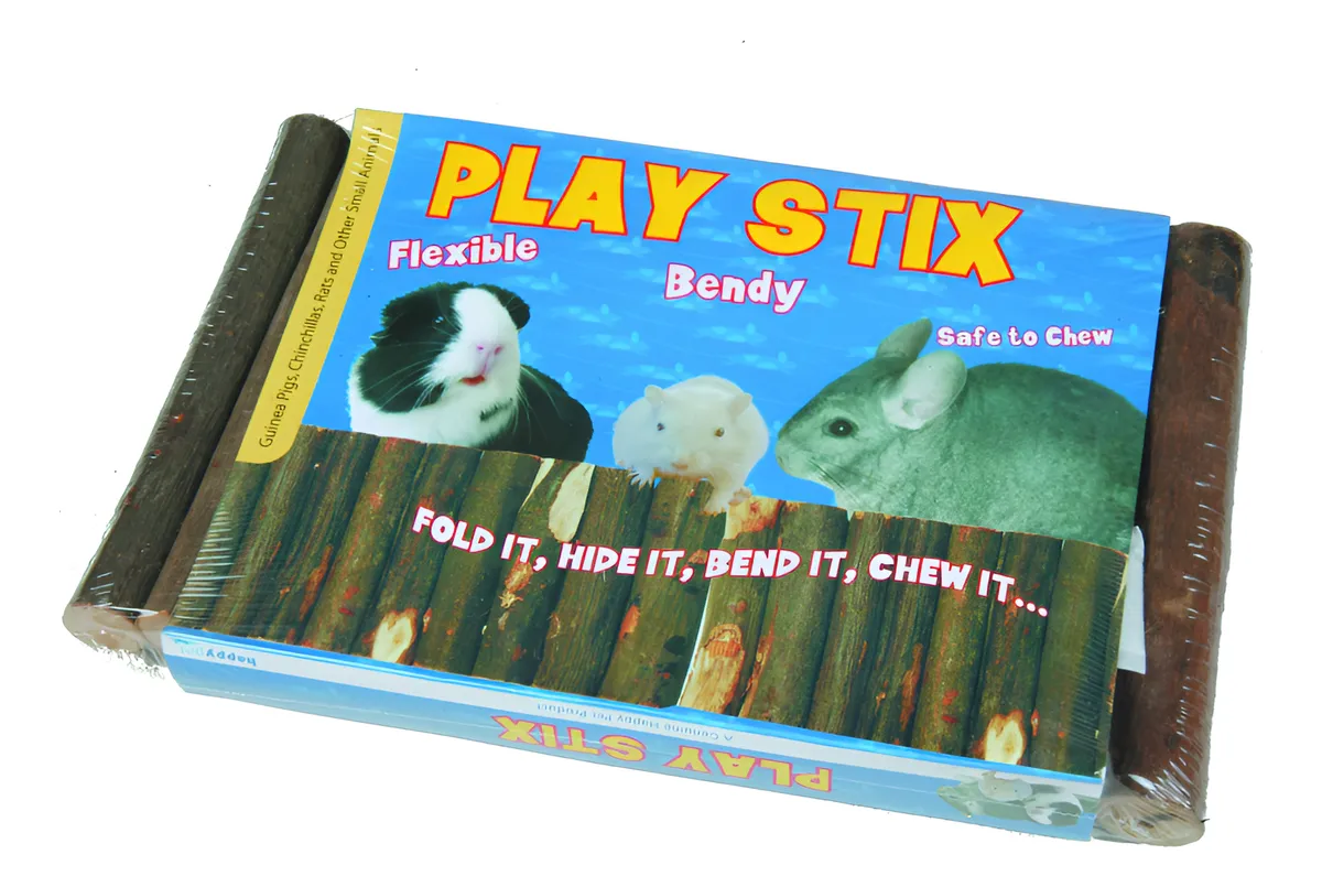 Juguete Happypet Playstix Medium para Perros - Duradero y Divertido Juguete Interactivos para Mascotas - Tamaño Mediano - Color Marrón