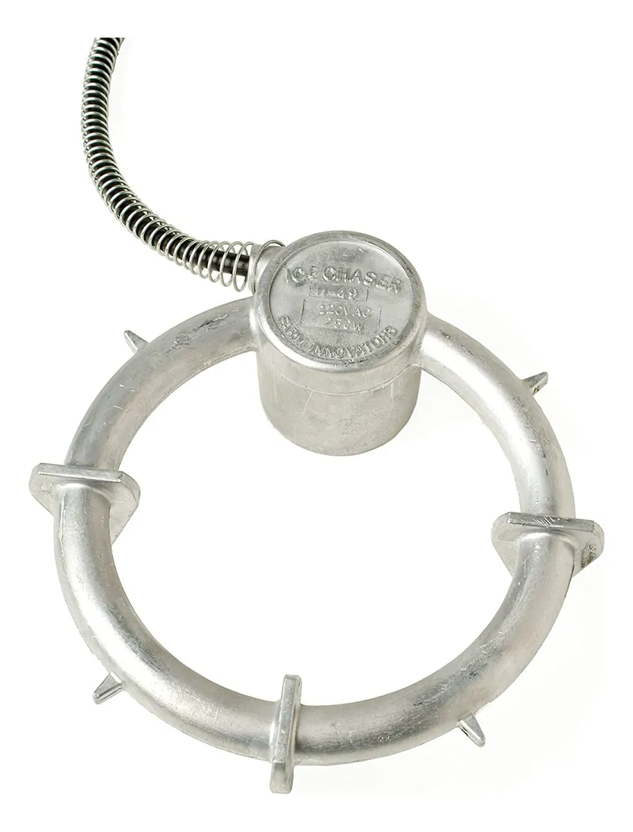 Descongelador Sumergible de Aluminio para Tanque de Agua - Enfriamiento Rápido y Eficiente para Alimentos - Ideal para Uso Doméstico y Comercial - Color Plateado