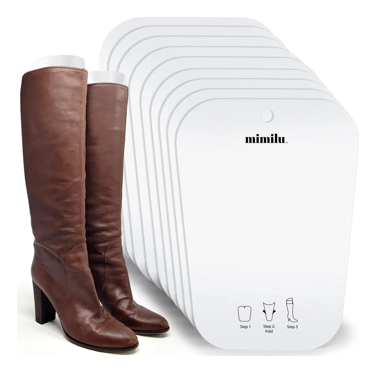 Pack 10 Piezas Soporte y Forma para Botas | Mantiene la Forma Ideal | Universal para Todo Tipo de Botas | Accesorios Esenciales para Calzado