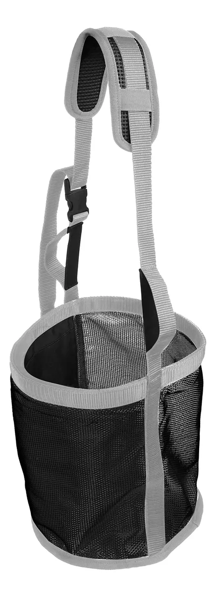 Bolsa de Alimentación para Caballo de Nailon con Malla de Granos - Ideal para Forraje Lento y Control de Porciones - Duradera y Resistente para Uso Equino