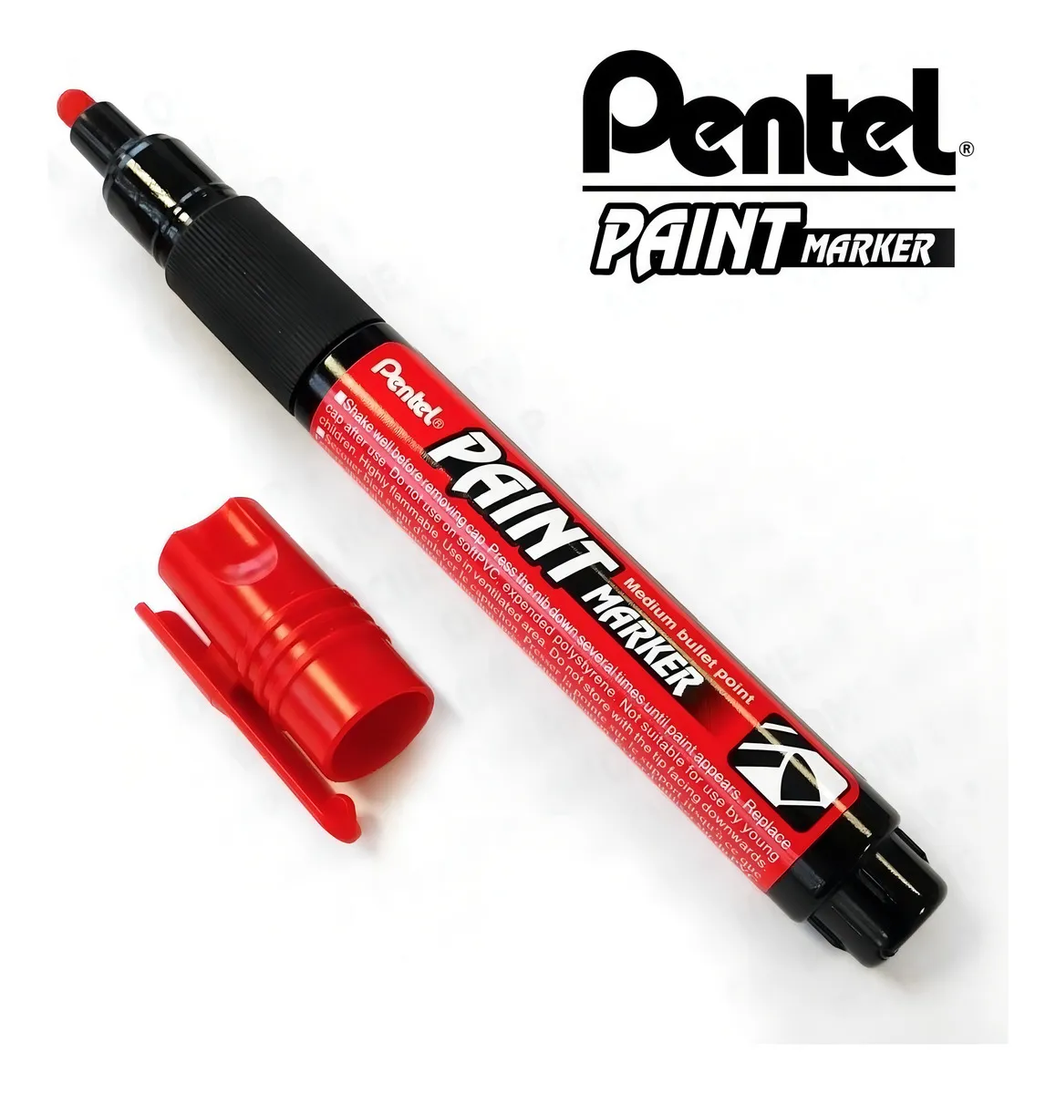 Marcador Plumón Paint Marker Pentel MMP20 Metálico Permanente Secado Rápido Profesional para Manualidades y Decoración, Elige tu Color: Oro - Imagen 7
