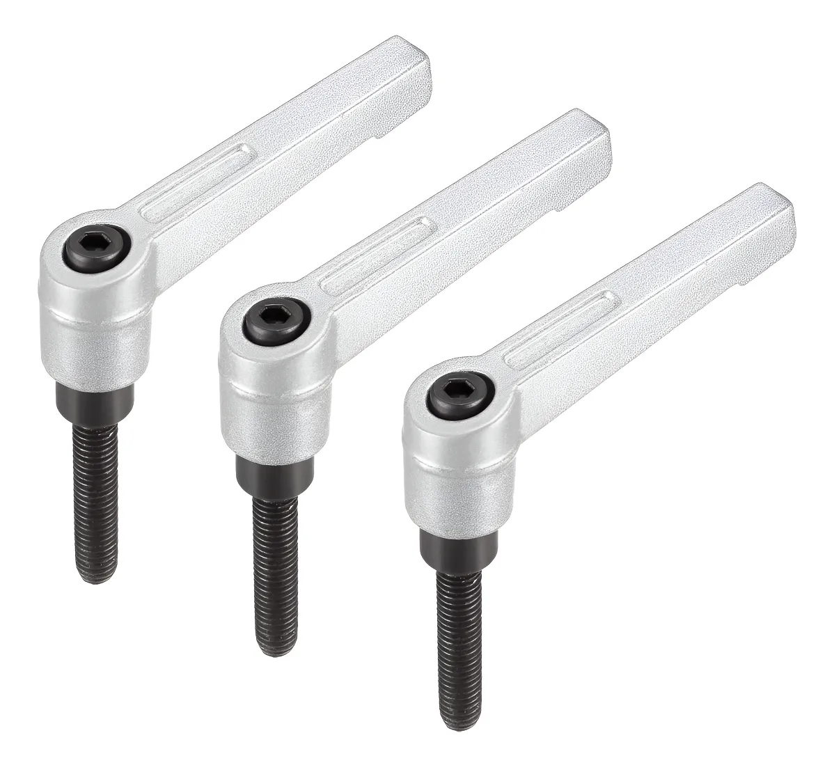 Mango Ajustable Palanca de Sujeción para Tornillos - Kit Profesional de 3 Piezas con Diseño Ergonómico y Alta Resistencia para Uso Industrial y Doméstico