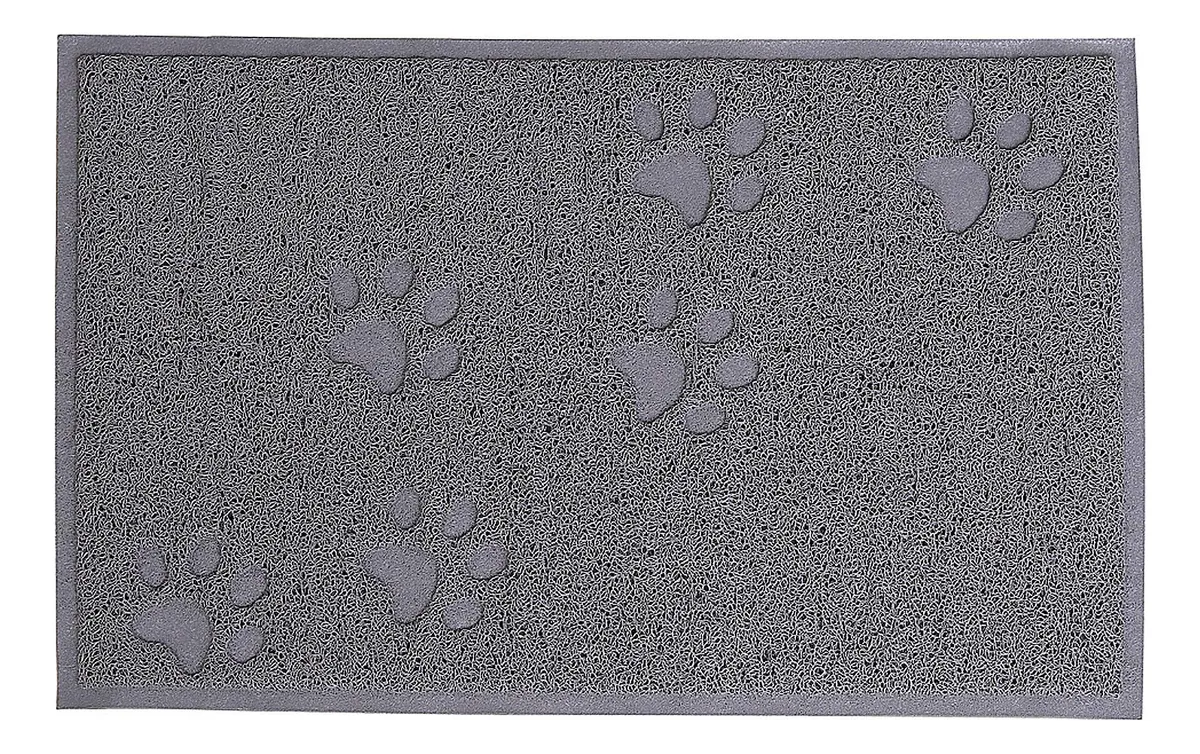 Alfombrilla Anti Arena para Gatos 60x90 cm | Captura Total de Granulado | Fácil Limpieza | Hogar sin Escombros