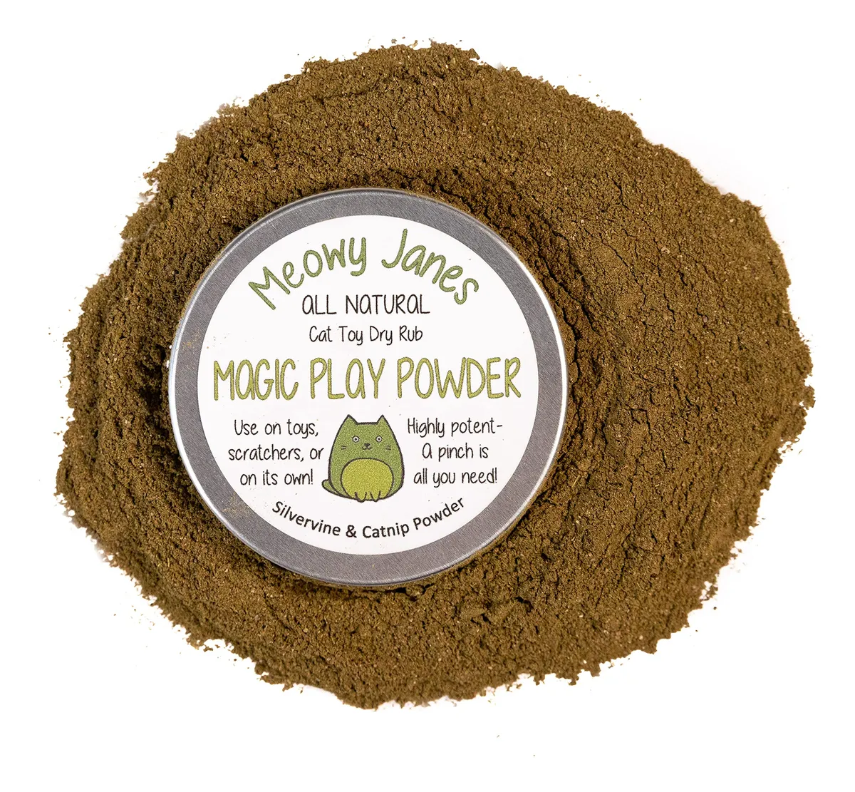 Polvo Natural para Juguetes de Gato con Catnip - Estimula el Juego y la Diversión Felina - 100% Orgánico y Seguro - Ideal para Estimulación Mental y Actividad Física