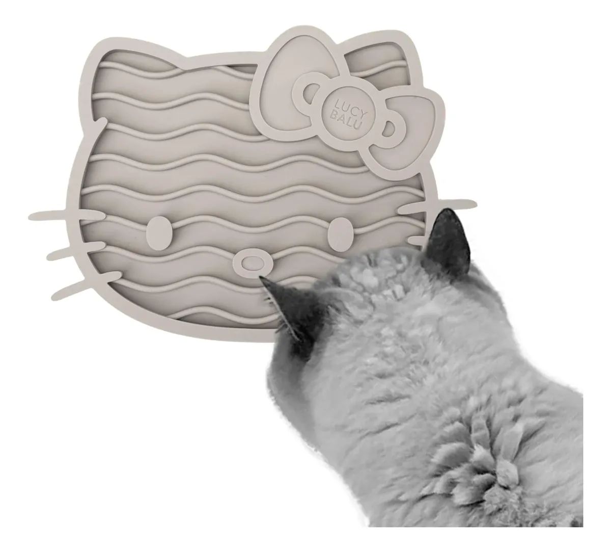 Alfombrilla para Lamer Gatos de Silicona Apta para Alimentos | Ayuda a la Digestión y Reduce la Ansiedad | Fácil de Limpiar | Juguete Interactivo para Mascotas