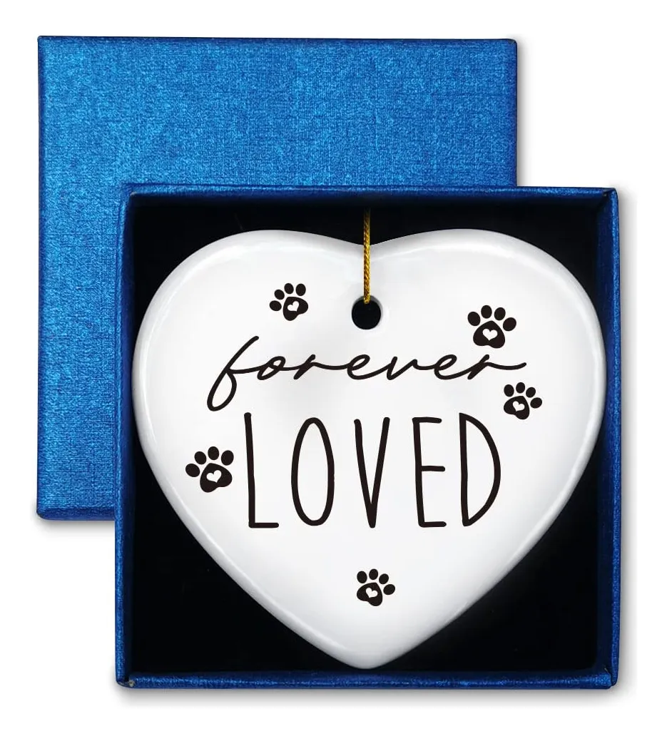 Adorno Conmemorativo "Siempre En Mi Corazón" para Pérdida de Mascota - Regalo Recuerdo Emotivo y Duradero - Ideal para Homenaje y Celebración de la Memoria de tu Fiel Compañero