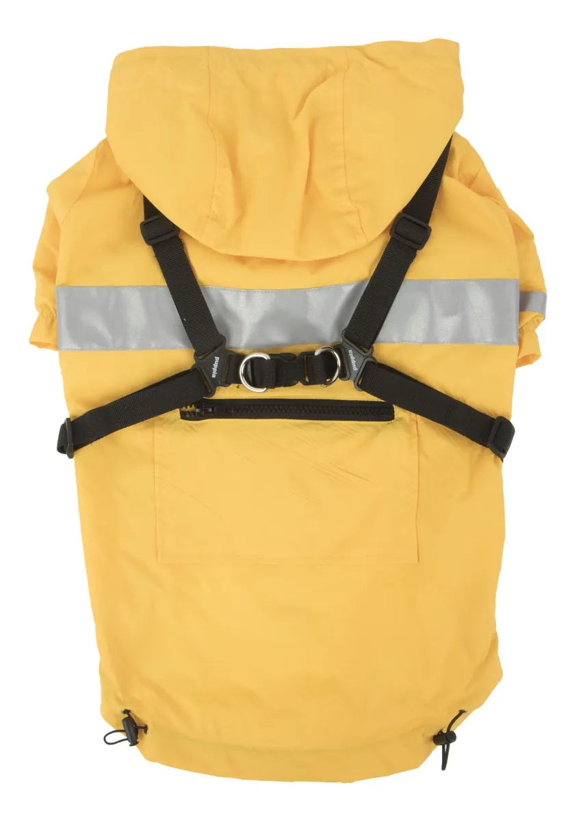 Abrigo Amarillo para Perros y Gatos Talla Mediana: Impermeable, Cálido y Elegante para Climas Fríos - Accesorio Ideal para Paseos Seguros