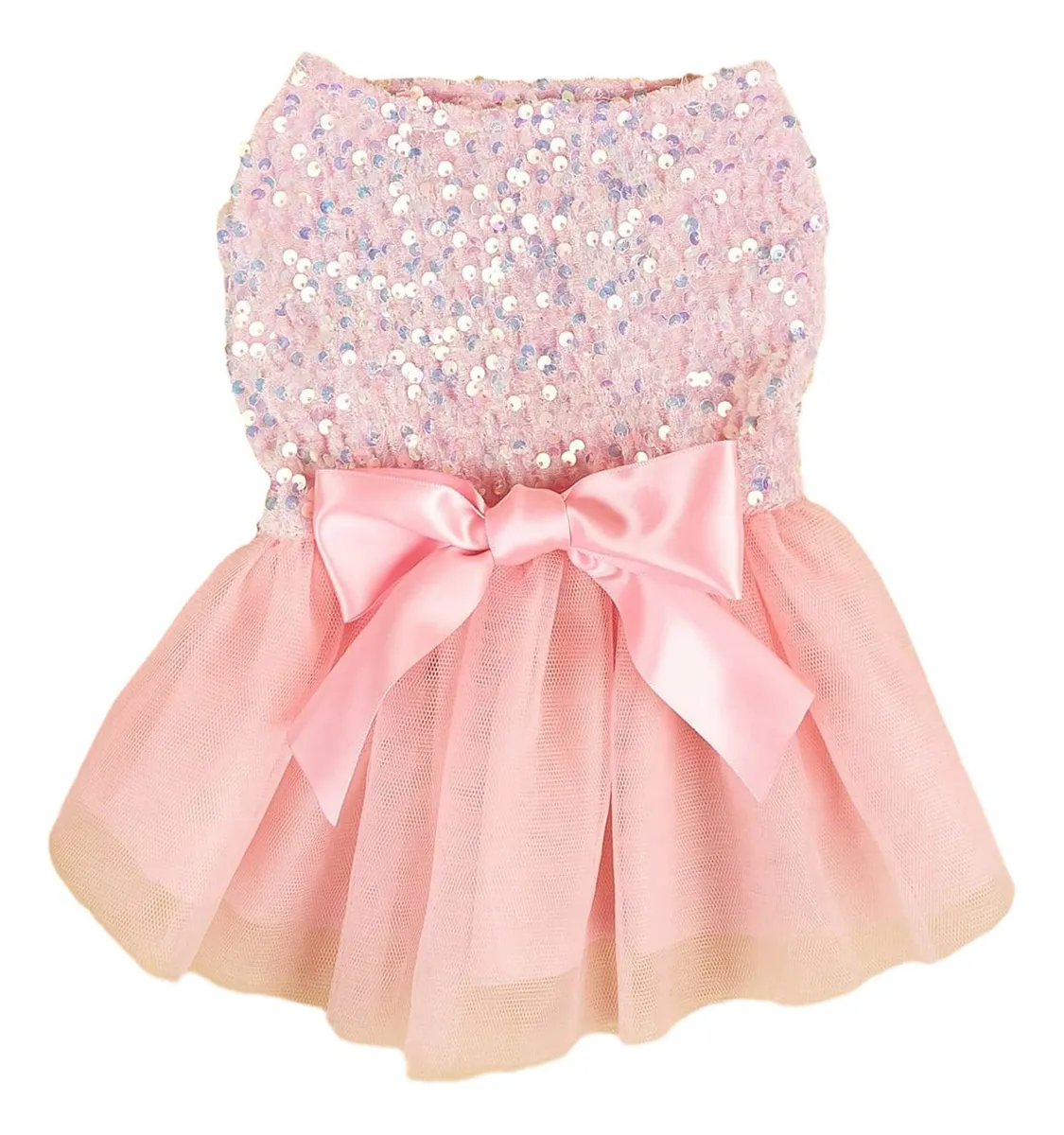 Arco Decoración Lindo y Elegante para Vestidos de Perros y Gatos, Diseño Rosa para Fiestas y Eventos Especiales, Accesorio Adorable para Mascotas