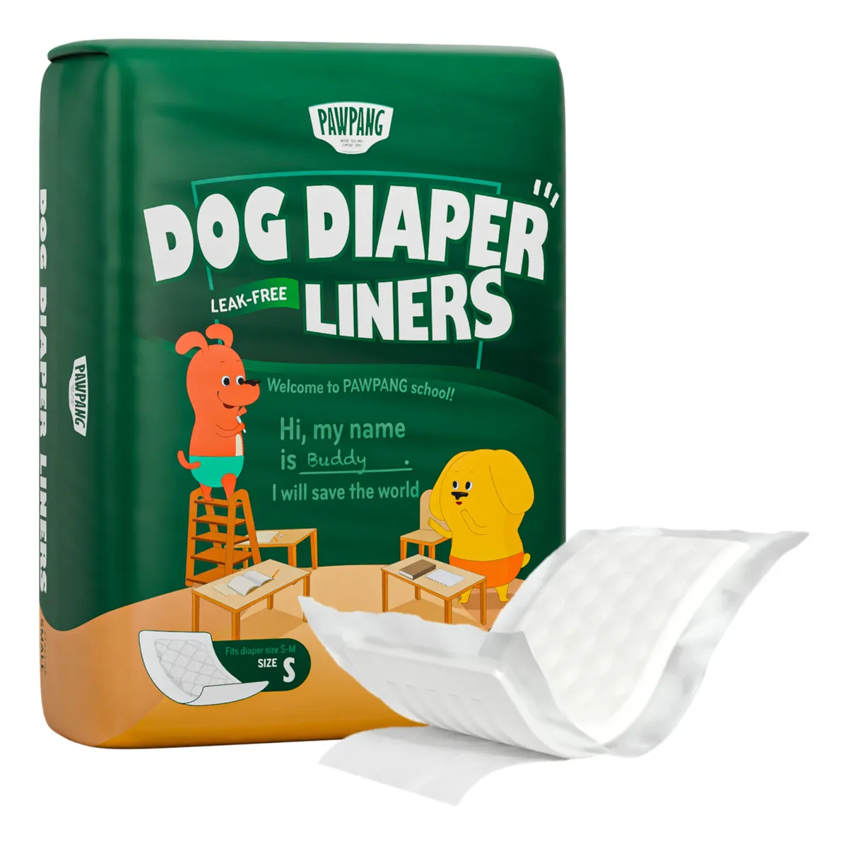 Almohadillas Desechables para Pañales de Perro - Varias Tallas y Blanco - Higiene y Comodidad para tu Mascota