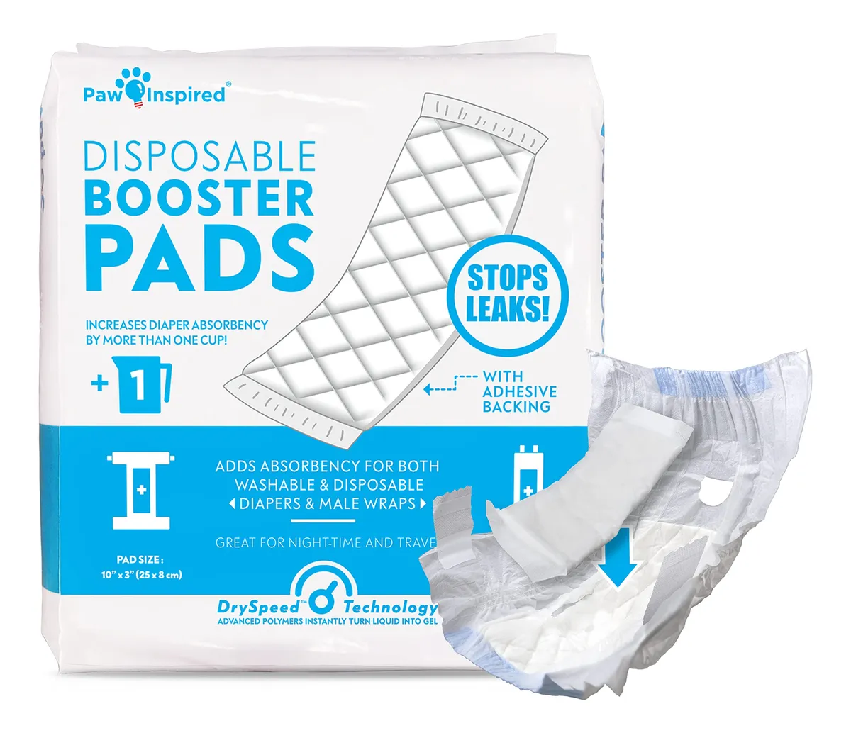 Almohadillas Desechables Reforzadas para Perros: Máxima Absorción y Higiene - Pack 30 Unidades - Blanco