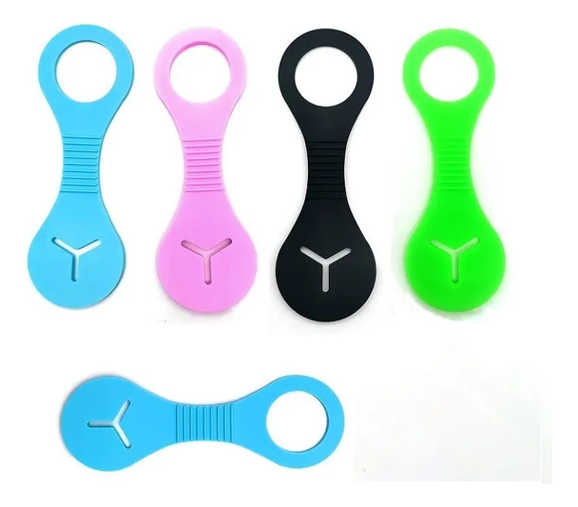 4 Bolsas Reutilizables de Silicona para Excrementos de Perro - Higiénicas y Resistentes para Paseos - Color Variado