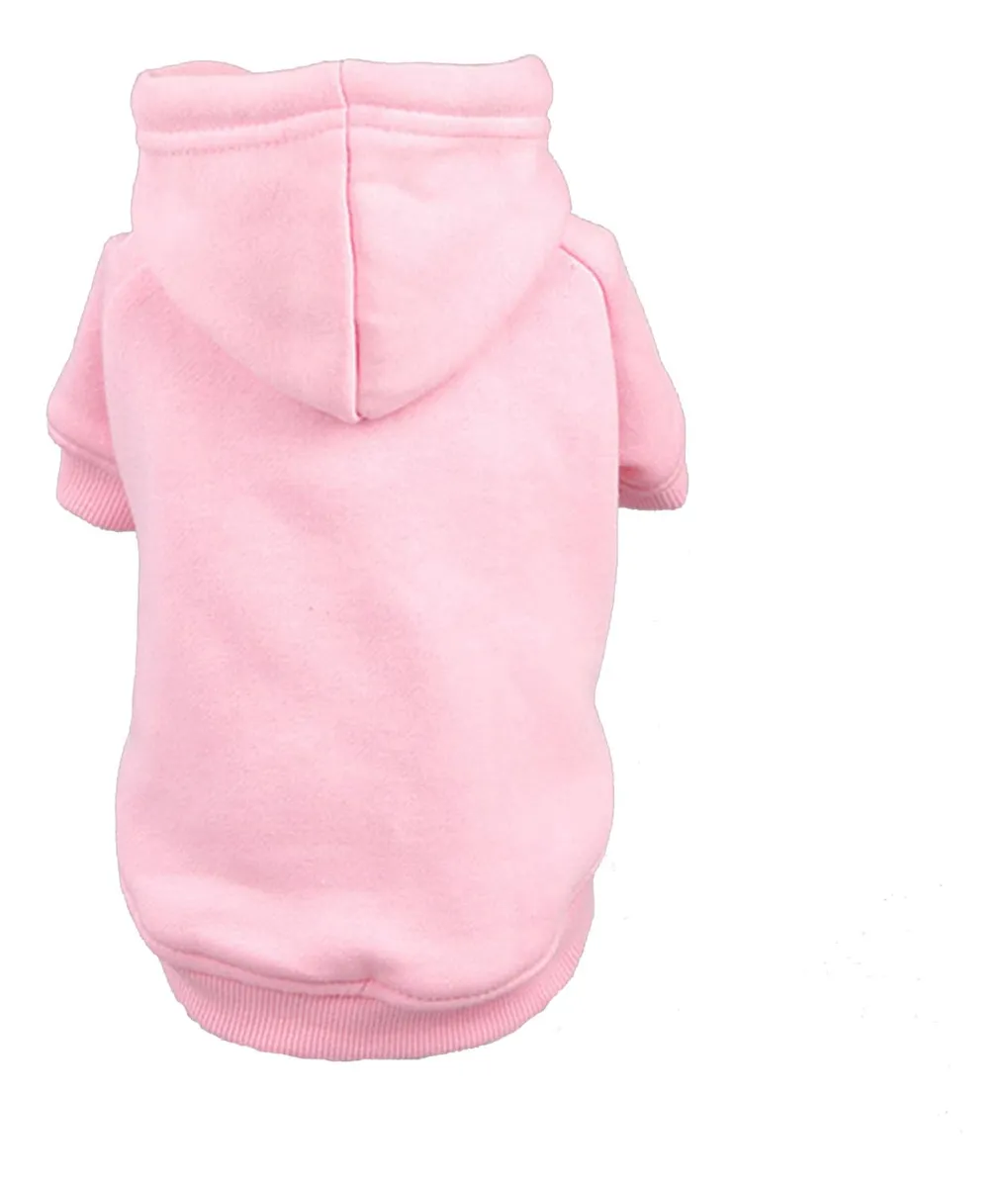 Abrigo Sudadera Cálida para Perros y Gatos | Ropa de Invierno para Mascotas | Estilo Casual Rosa