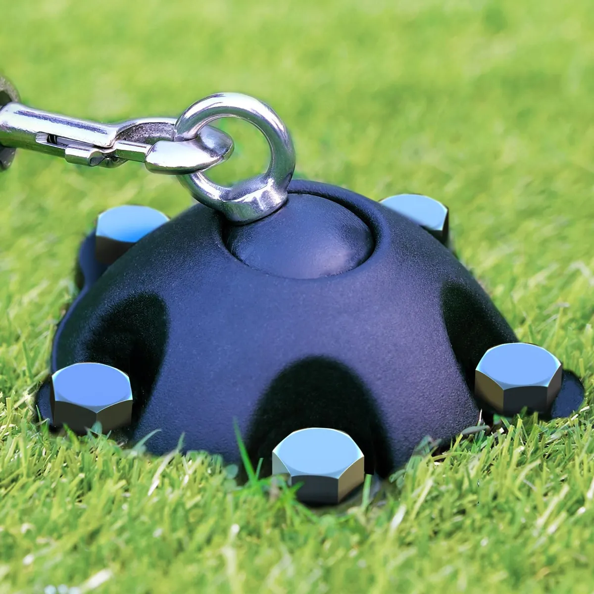 Ancla Giratoria 360° para Perros de hasta 150 lbs | Sistema de Amarre Seguro y Duradero para Exteriores