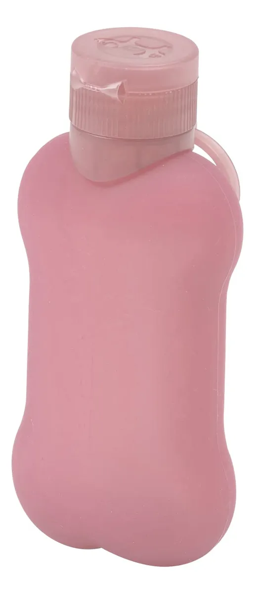 Botella Limpiadora Portátil para Pipí de Perros - Elimina Olores y Manchas Fácilmente - Color Rosa Claro - Ideal para Paseos y Viajes