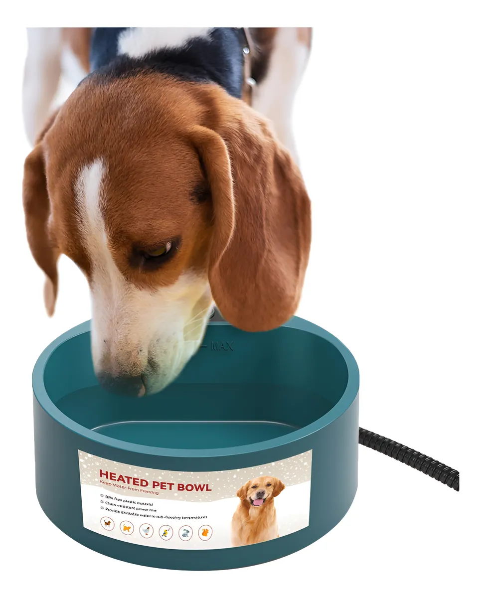 Botella Calefactable Antiviral para Mascotas - Anticongelante Segura y Duradera - Ideal para Invierno - Verde