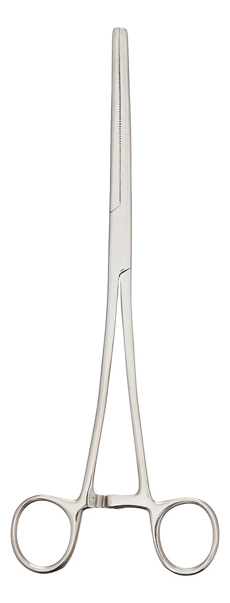 Fórceps Hemostático Rochester Recto Extra Largo - Pinza Quirúrgica de Precisión para Procedimientos Médicos y de Laboratorio - Acero Inoxidable de Alta Calidad