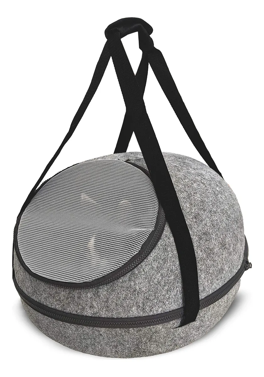 Transportín Mascotas 3 en 1 Sleep Go Multicolor: Versátil, Cómodo y Seguro para Viajes y Hogar. Ideal para Perros y Gatos Pequeños a Medianos. Diseño Plegable y Fácil de Limpiar.