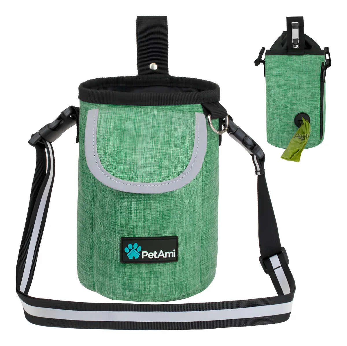 Bolsa De Regalo Para Perros Star Wars Silent One Crew - Forro Polar Verde Con Bolsillo Frontal - Accesorio Oficial Para Mascotas