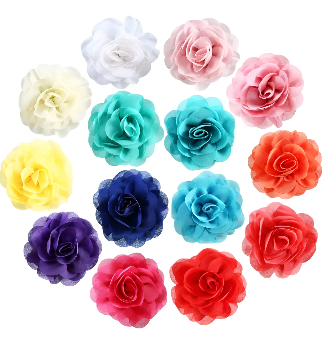 20 Pcs Flores Decorativas Multicolores para Collares de Perros y Gatos - Adornos Coloridos para Mascotas - Tamaño Ajustable para Diversos Collares